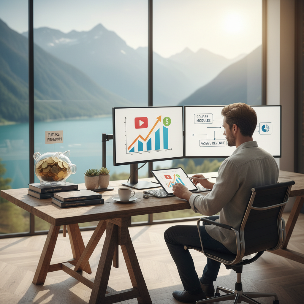online course creation for passive income