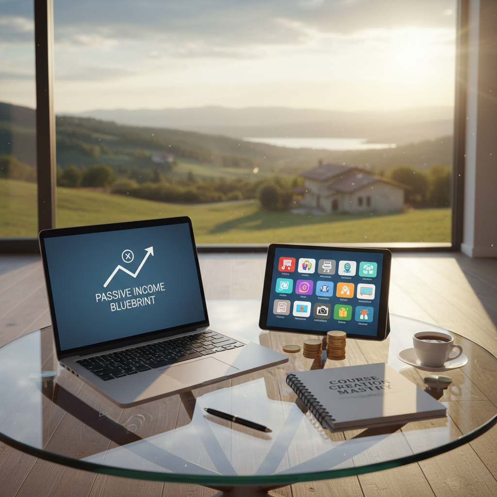 online course creation for passive income